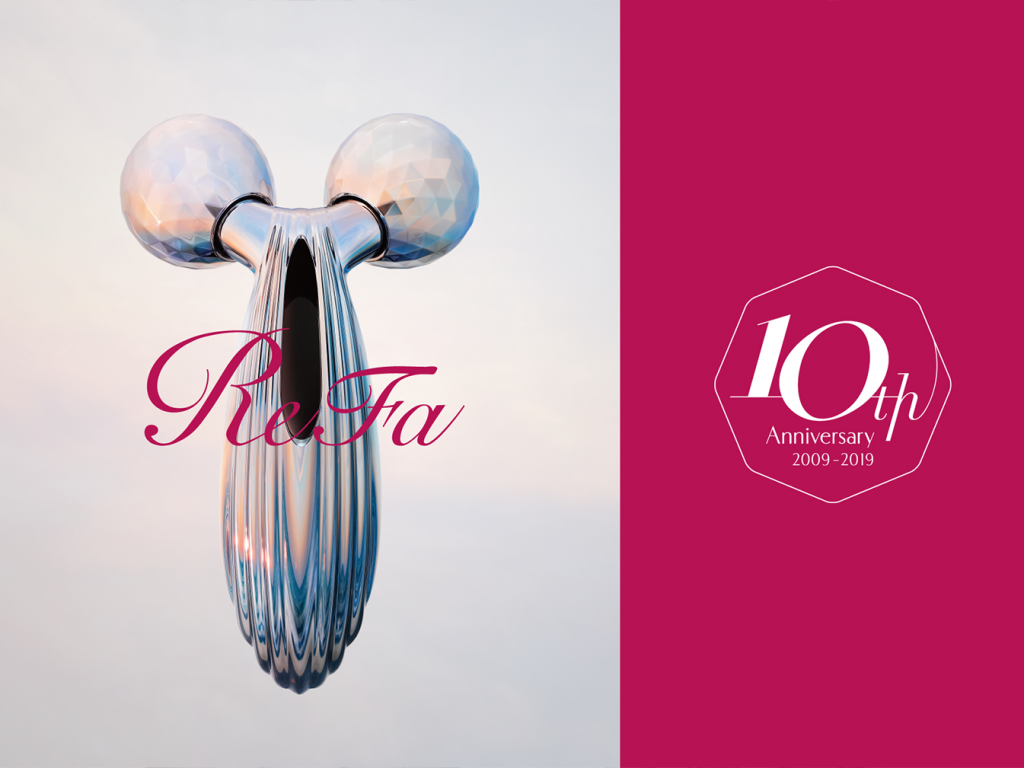 2019年2月，美容品牌ReFa（黎琺）將迎來誕生10周年。