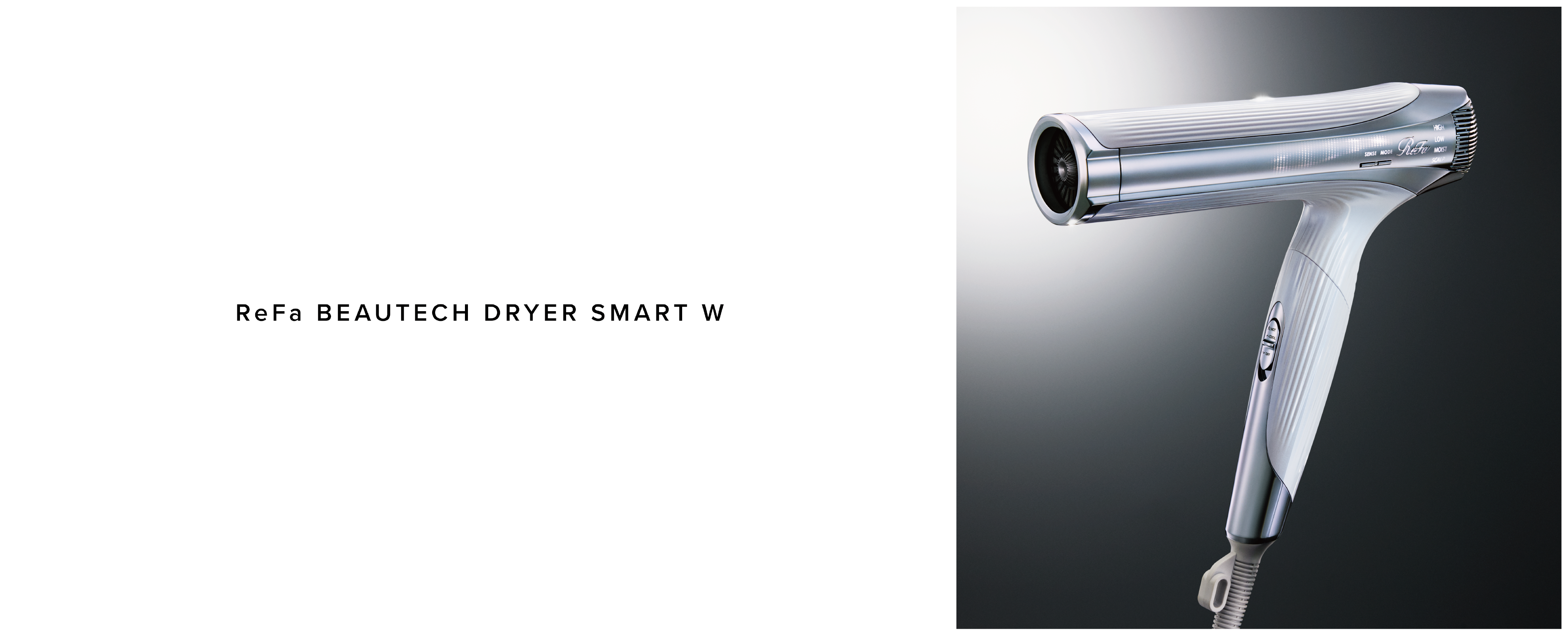 ReFa BEAUTECH DRYER SMART W  (水潤隨行吹風機)